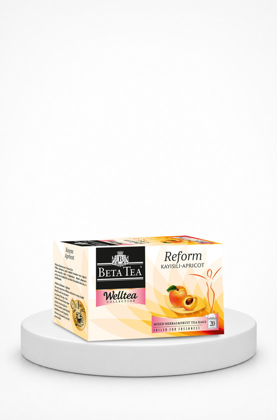 Çay Beta Tea Welltea Reform Collection Apricot, 20 paket