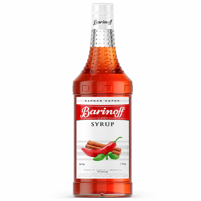 Sirop Barinoff, Acı, şüşə butulka, 1000 ml