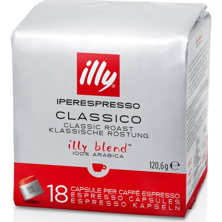 Kapsullarda qəhvə Illy Coffee, 18 əd.