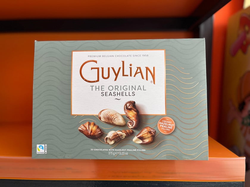 Südlü şokolad Gulian The Original Seashells, 375 q