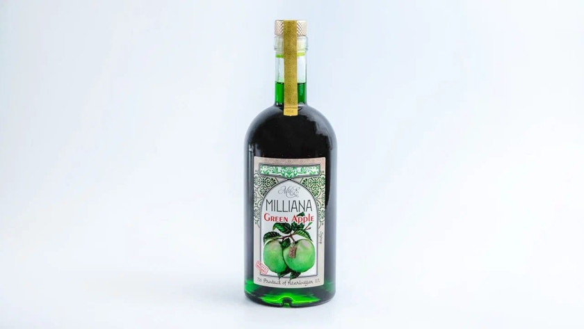 Sirop Milliana Yaşıl alma, 700 ml