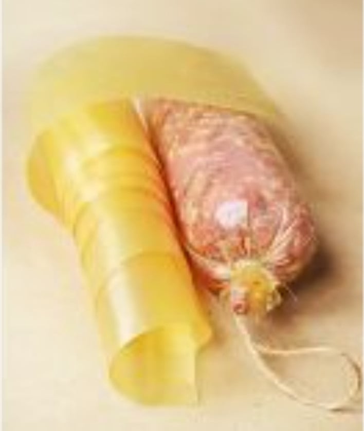 Kollagen üzlük kolbasa üçün SA67, 50 mm, 5 m