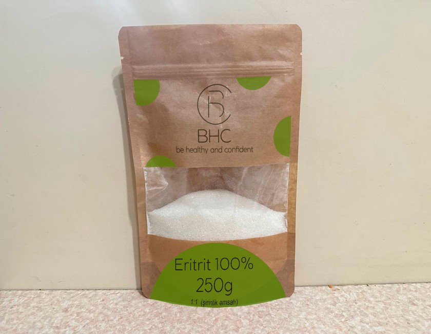 Şirinləşdirici BHC, Eritrit 100%, 250 q