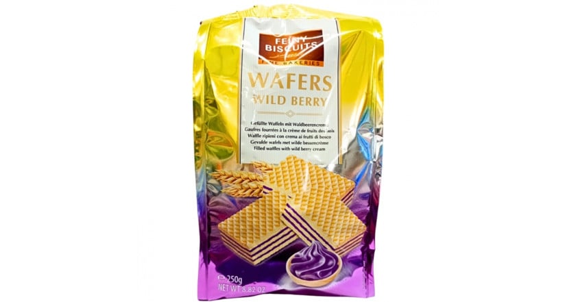 Giləmeyvəli vafli Feiny Biscuits, 250 q