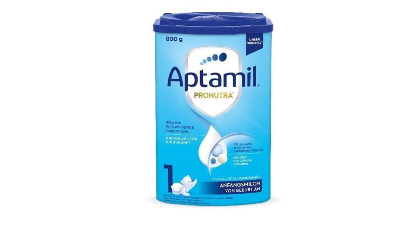 Quru südlü qatışıq Aptamil Pronutra 1, yenidoğulan, 800 q