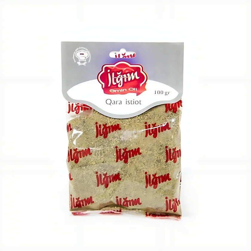 Üyüdülmüş qara istiot İlğım, 100 q