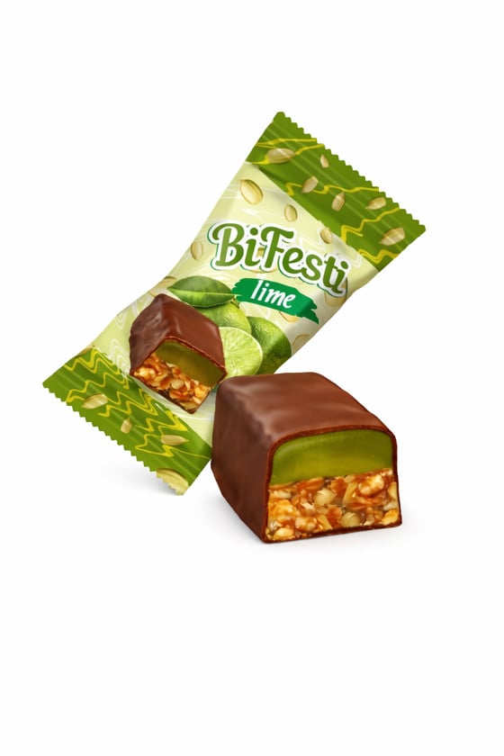 Şokolad lukas lime Roshen, 500qr