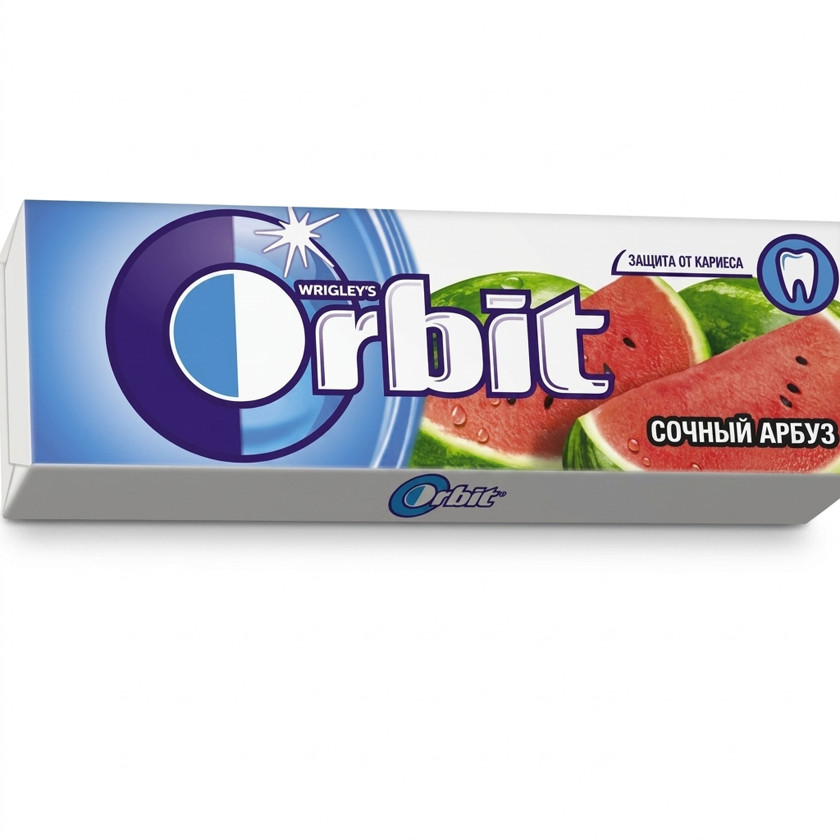 Saqqız Orbit Şirəli qarpız, 14 q