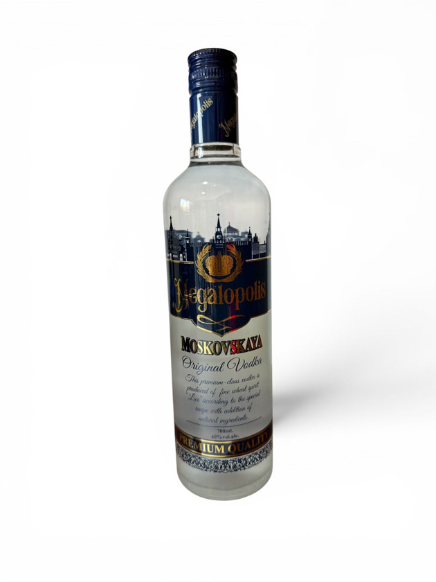 Vodka Megalopolis Moskovskaya 0.7 l