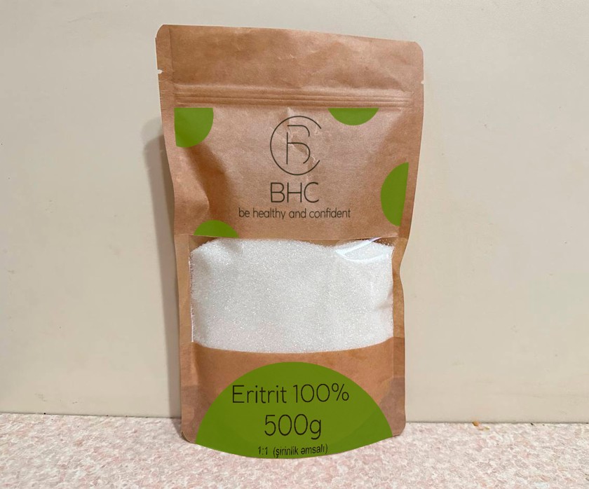 Şirinləşdirici BHC, Eritrit 100%, 500 q