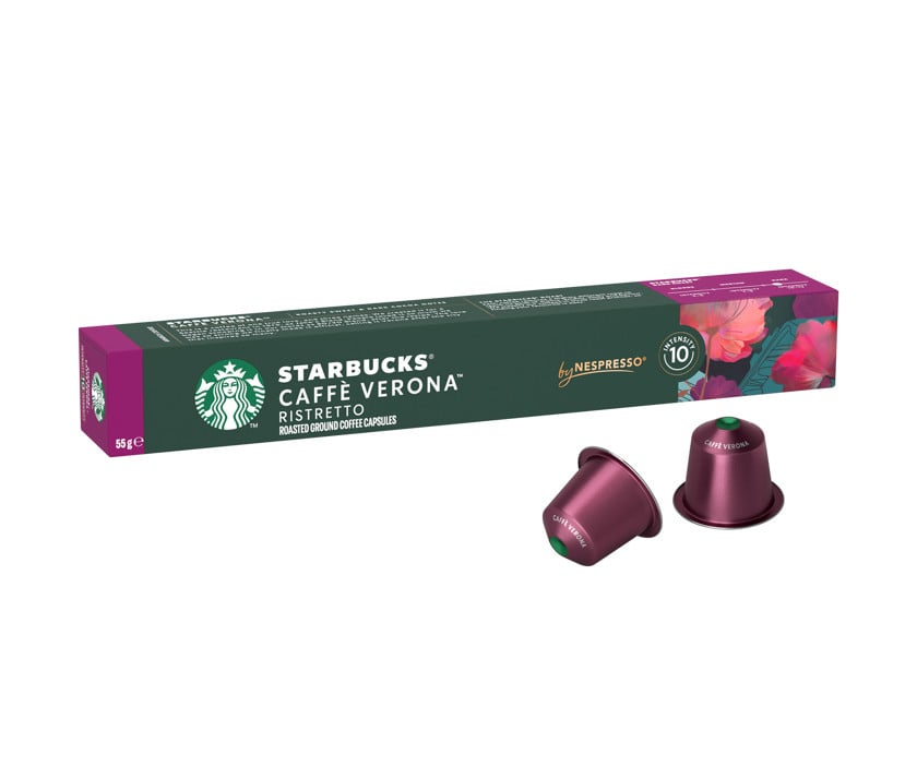 Kapsullu qəhvə Starbucks Nespresso Caffe Verona, 10 əd
