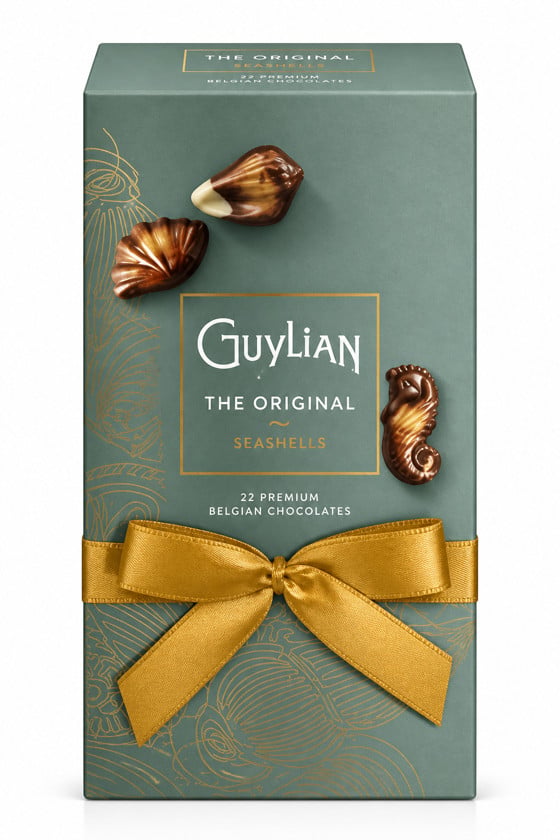 Südlü şokolad Gulian The Original Seashells, 250 q