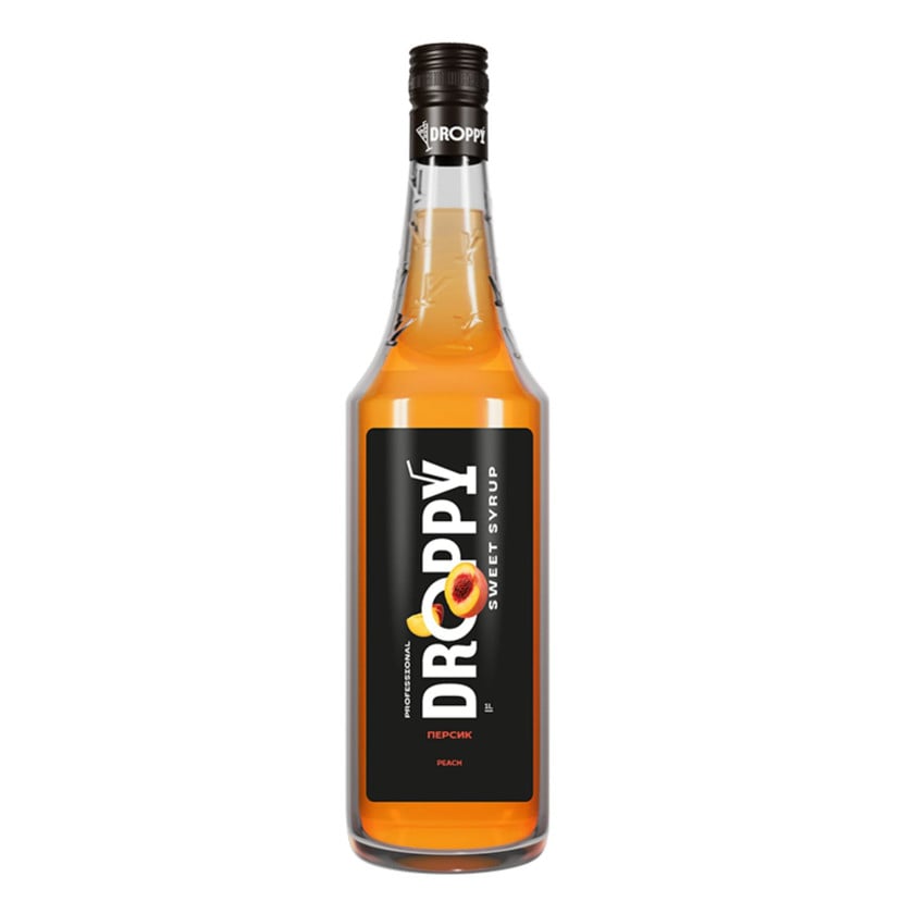 Sirop Droppy Şaftalı, 1000 ml
