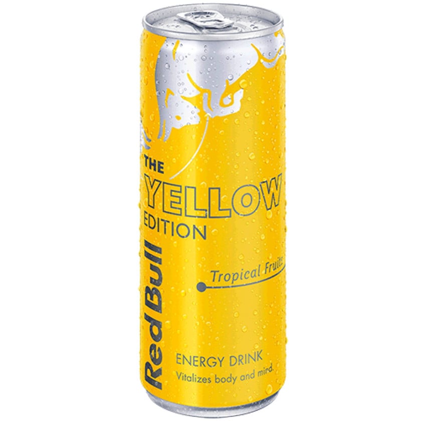 Enerji içkisi Red Bull The Yellow Edition, 250 ml