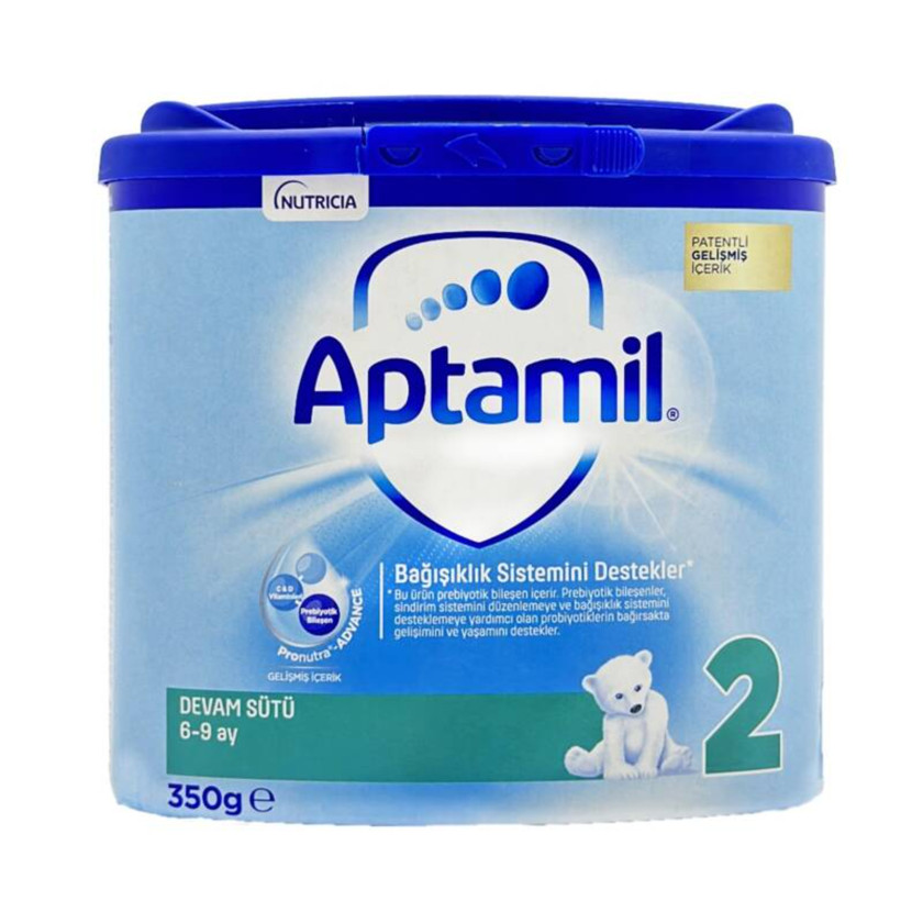 Quru südlü qatışıq Aptamil, 6-9 ay uşaqlar üçün, 350 q - 121-02900