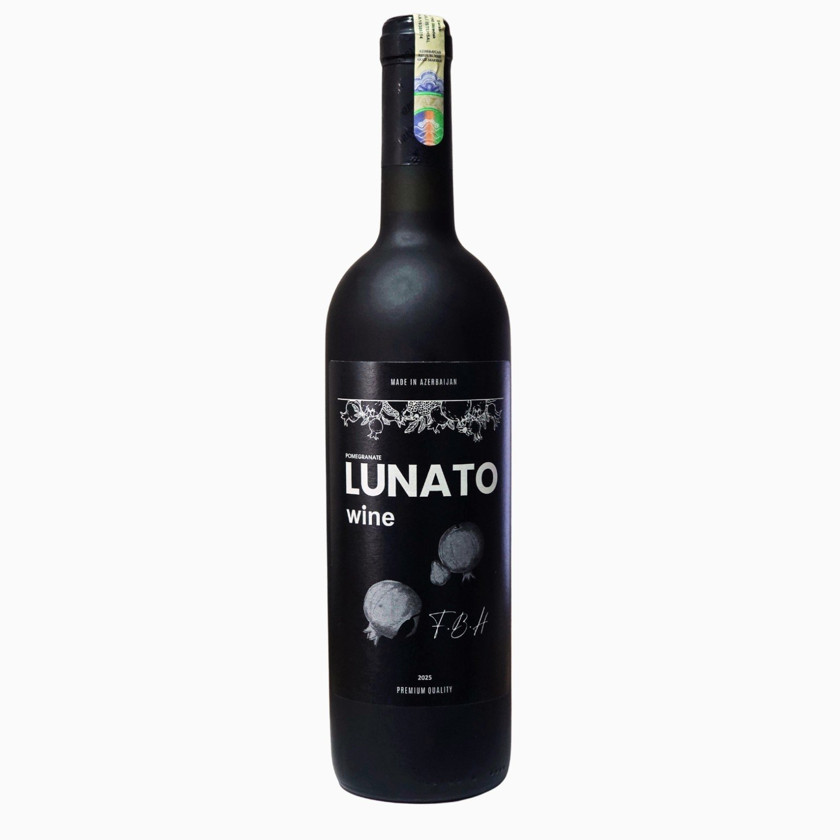 Qırmızı şərab Lunato Pomegranate Black, 750 ml