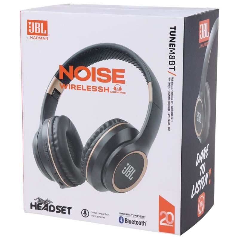 Беспроводные наушники JBL M8 BT черные купить по выгодной цене