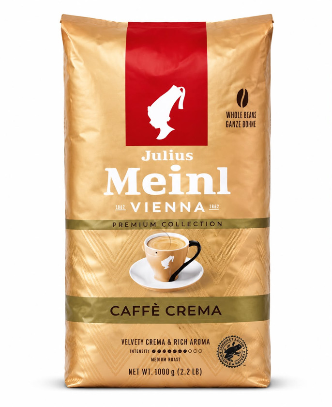 Qəhvə dənələri Julius Meinl Caff Crema, 1000 q