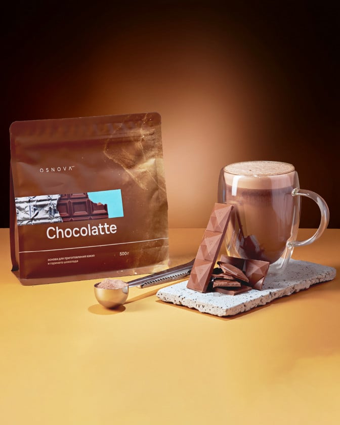 İsti içkilər üçün əsas Osnova Tech Chocolatte, 500 q