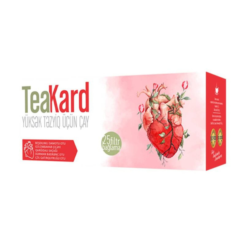 Çay Teakard 25 ədəd