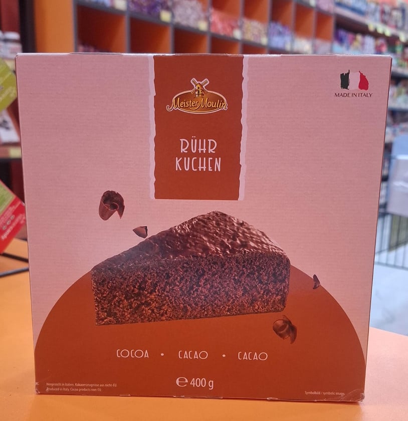 Kakao biskviti Meister Moulin Rührkuchen 400 q