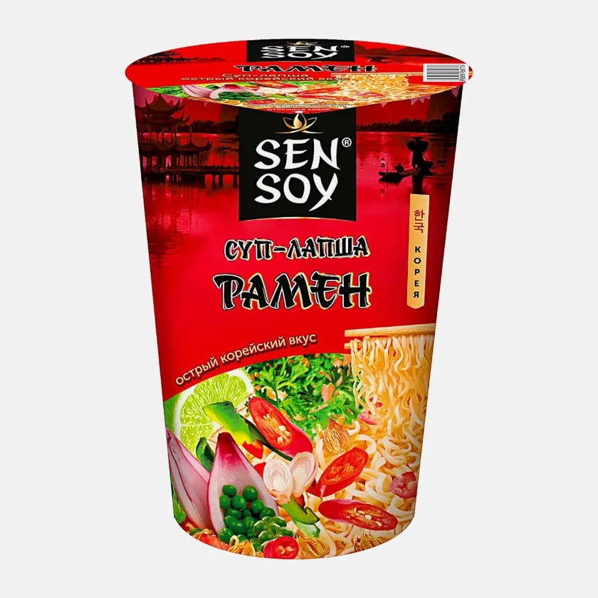 Ramen hazır əriştə, Sen Soy 65 qr