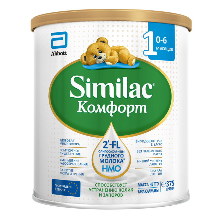 Quru südlü qatışıq Similac Comfort 1, 0-6 ay, 375 q