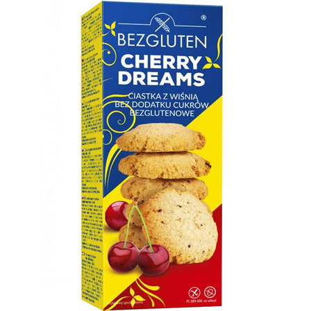 Glütensiz peçenye Bezgluten Cherry Dreams 110 g