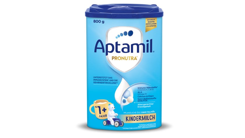 Quru südlü qatışıq Aptamil Pronutra, 1+ yaş, 800 q