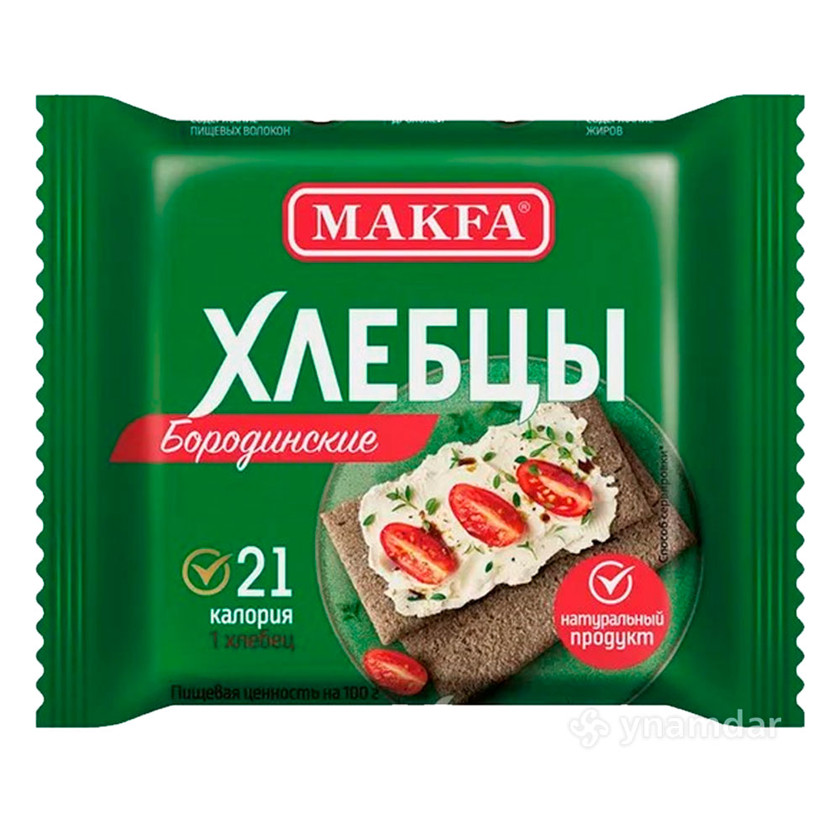 Orqanik borodin xlebtsi Makfa 60 q