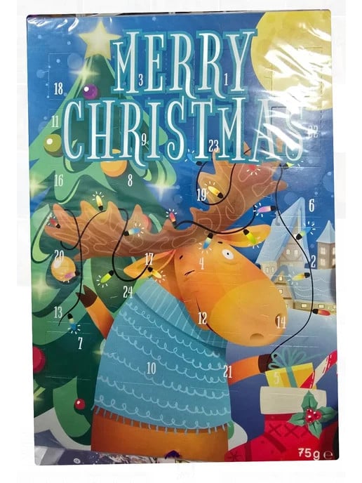 Advent təqvim Baron Merry Christmas, 75 q