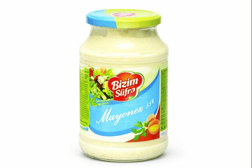 Mayonez Bizim süfrə 55%, 891 ml