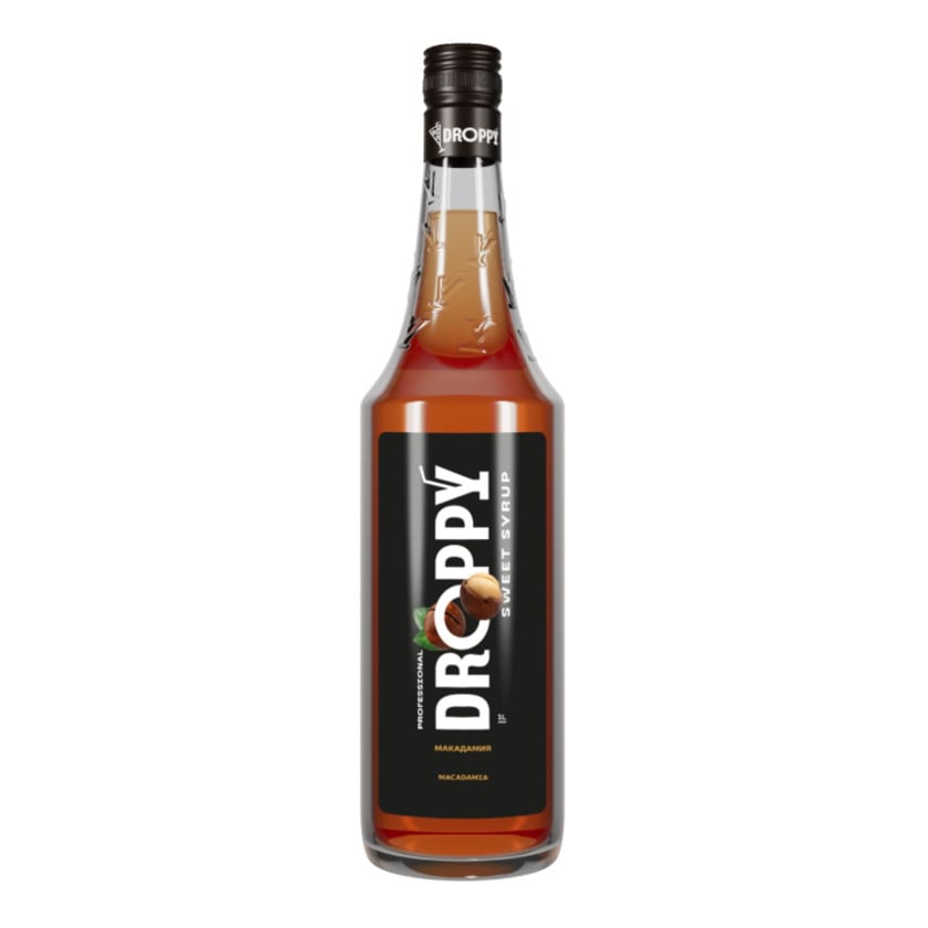 Sirop Droppy Macadamia, 1 l