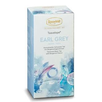 Paketlənmiş qara çay Ronnefeldt Teavelope Earl Grey berqamot ətirli, 25 əd