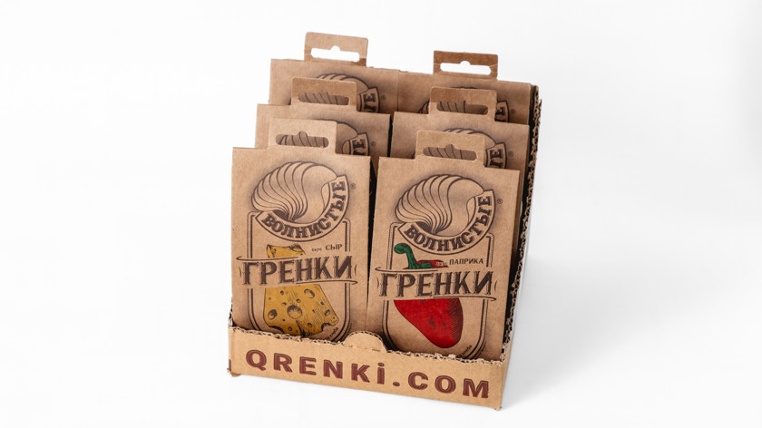 Məzələr Волнистые гренки, 6х75 q
