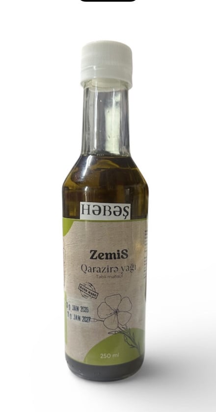Qara zirə yağı Həbəş Zemis, 250 ml