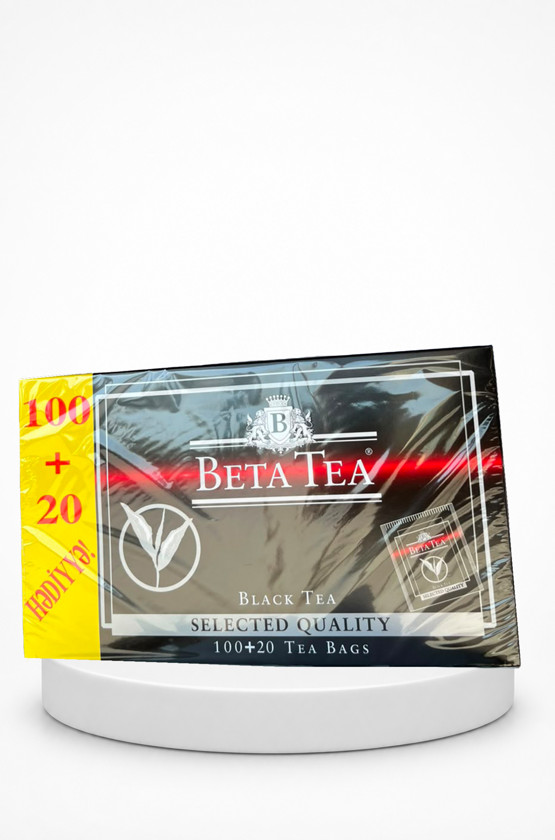 Paket çayı Beta, Selected Quality Tea Bags 120, Seylon, Təbii qara çay, 120*2 q