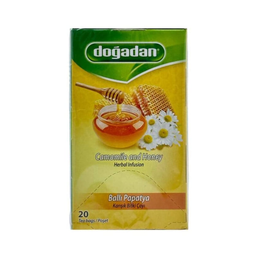 Paketləşdirilmiş çay Doğadan ballı papatya, 20 ədəd