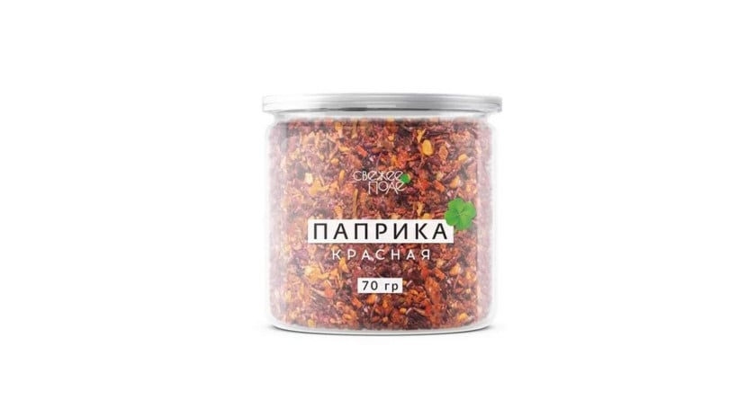 Qırmızı paprika Свежее поле, 70 q