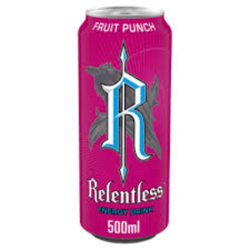 Enerji içkisi Relentless fruit punch, 500 ml