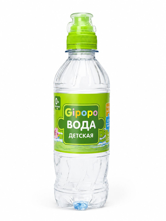 Uşaq içməli su Gipopo, 330 ml