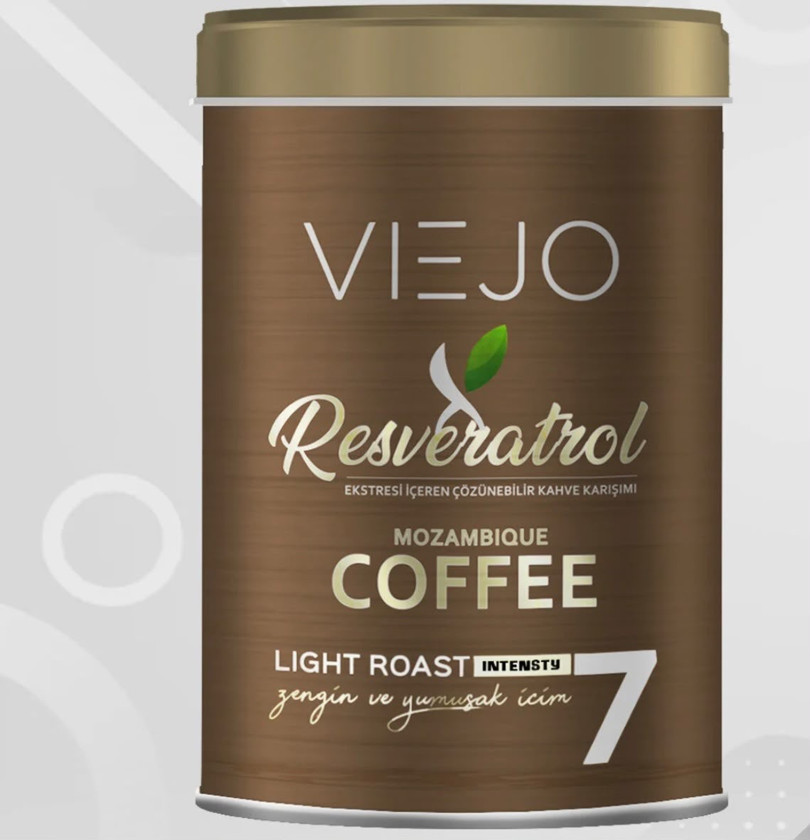 Konservləşdirilmiş qəhvə Viejo Resveratrol Mozambique, 100 q