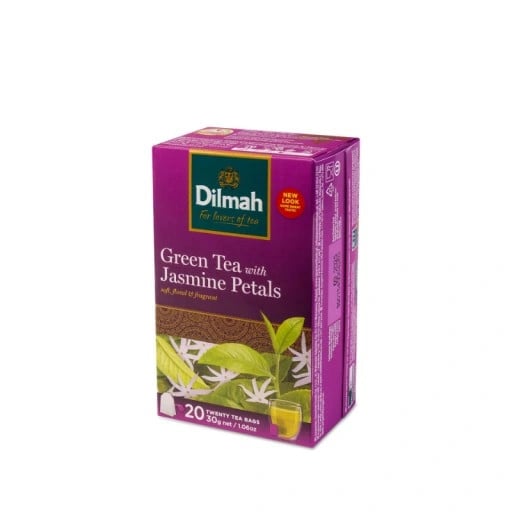 Yaşıl çay Dilmah yasəmən ləçəkli, 20 paket