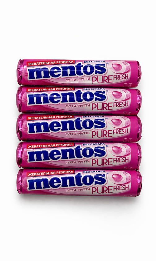 Mentos saqqız tutti-frutti 5 əd 15.5qr