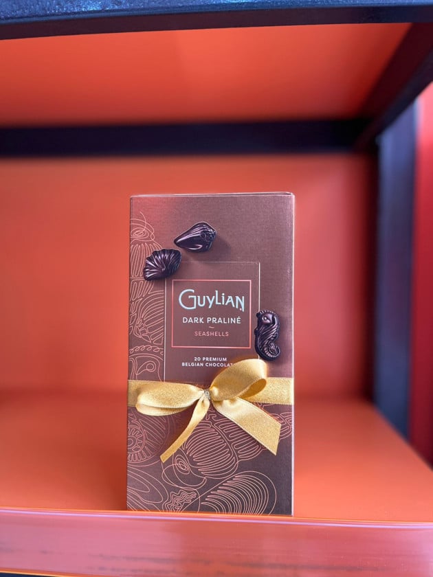 Tünd şokolad Gulian Dark Praline Seashells, 225 q