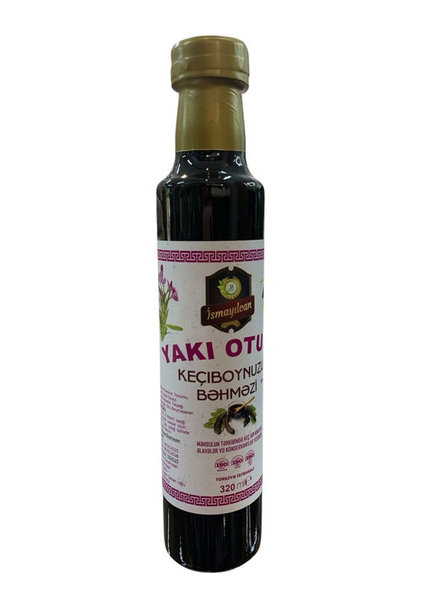 Keçibuynuzu bəkməzi İsmayılcan, yakı otulu 320 ml