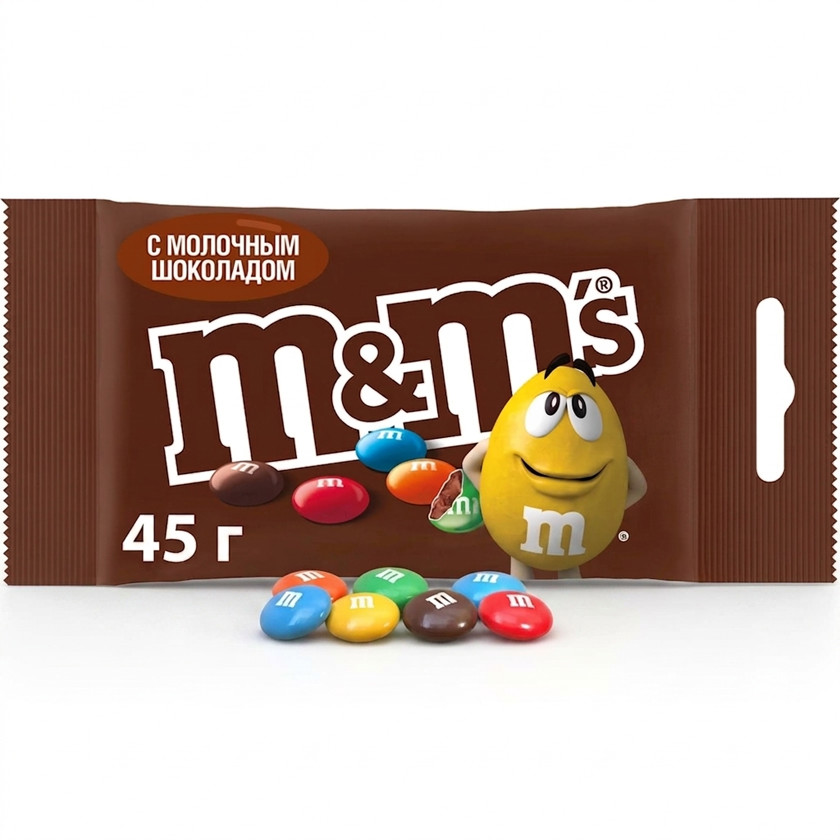 Şokoladlı draje M&M's südlü, 45 q