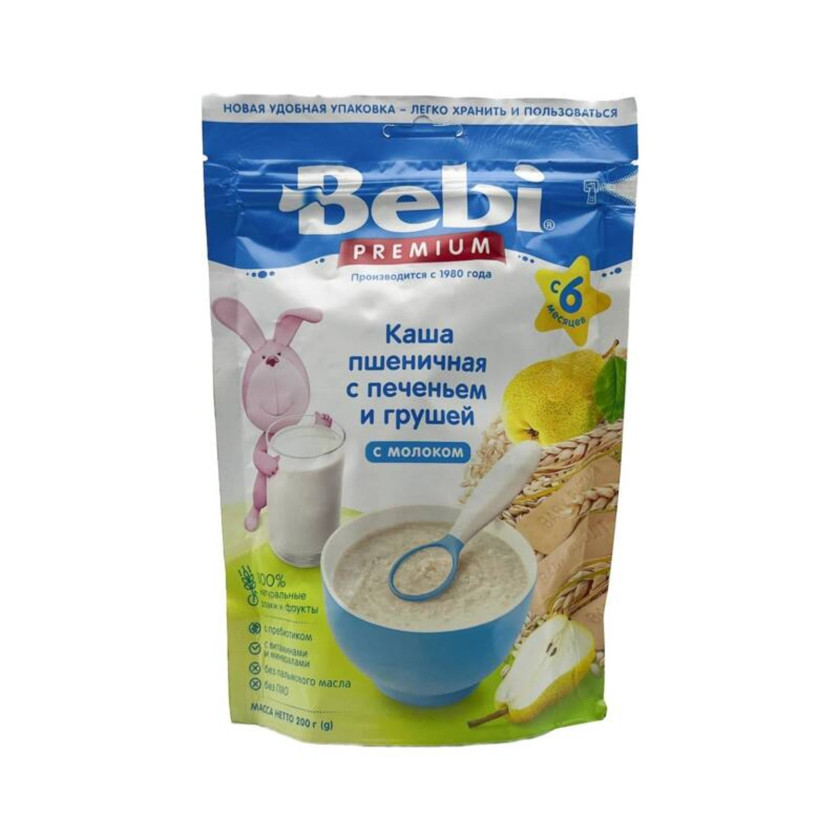Uşaq sıyığı Bebi buğda unu peçenye və armud 200 qr