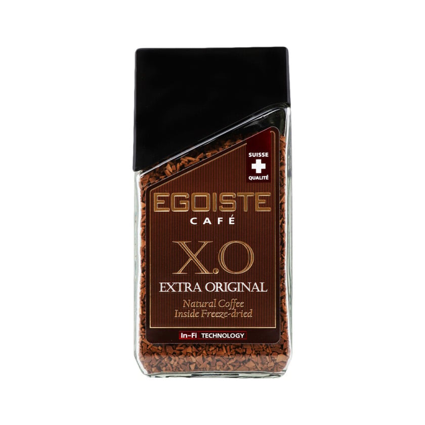 Həll olunan qəhvə Egoiste X.O. Extra, 100 q