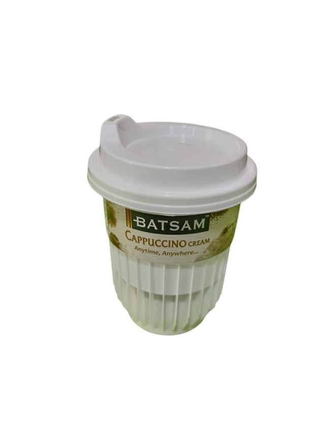 Həll olunan qəhvə Batsam Cappuccino Cream birdəfəlik fincanda hazır qəhvə içkisi 25 q